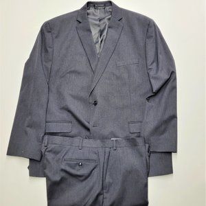 Van Heusen Men's suit 52R Charcoal